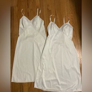 Two Vintage 60’s Full slip’s